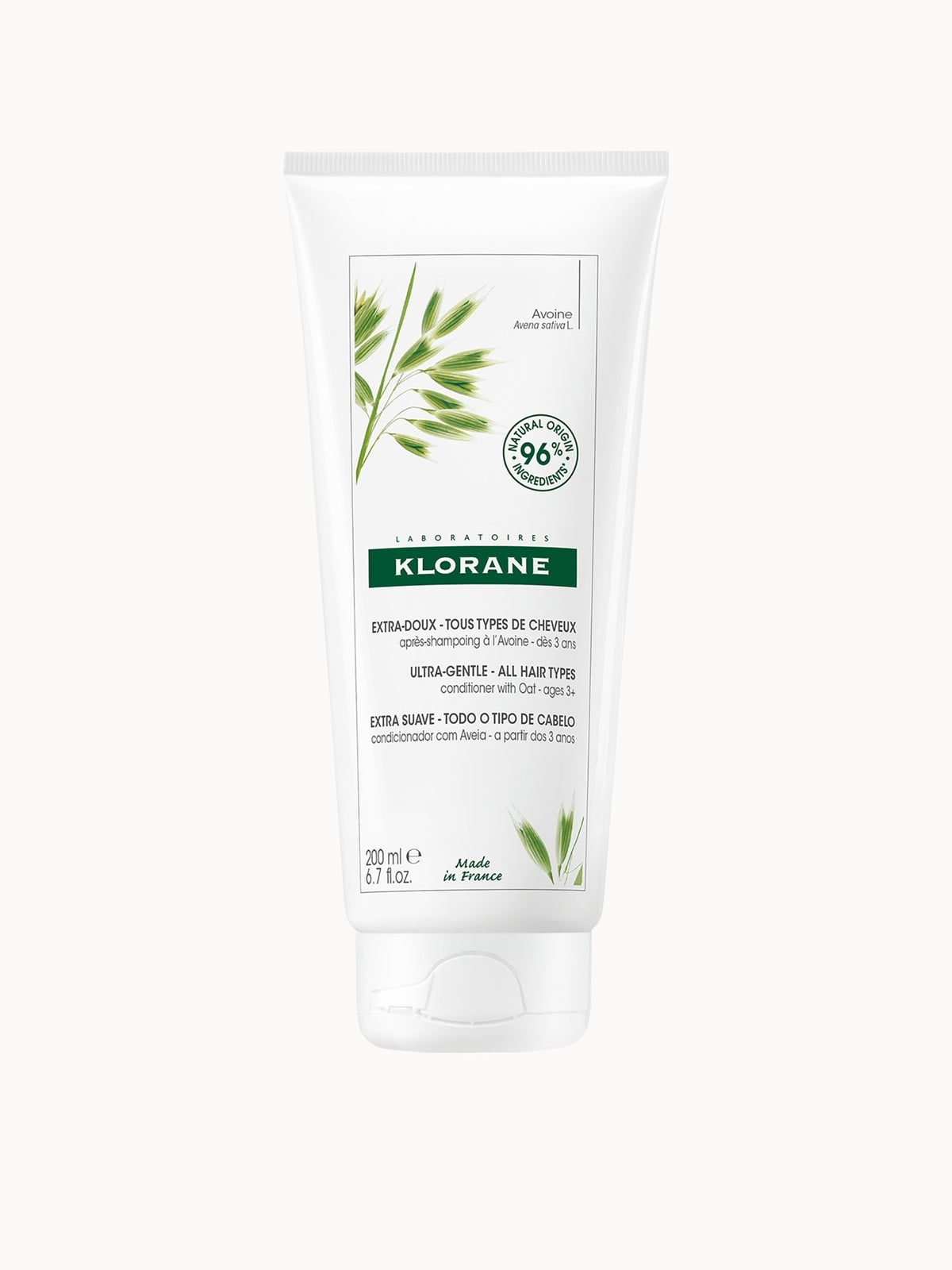 KLORANE Softening Conditioner with Oat Milk for All Hair Types 200ml