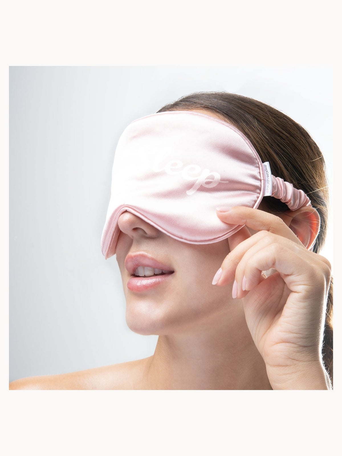brushworks Satin Sleep Mask 3