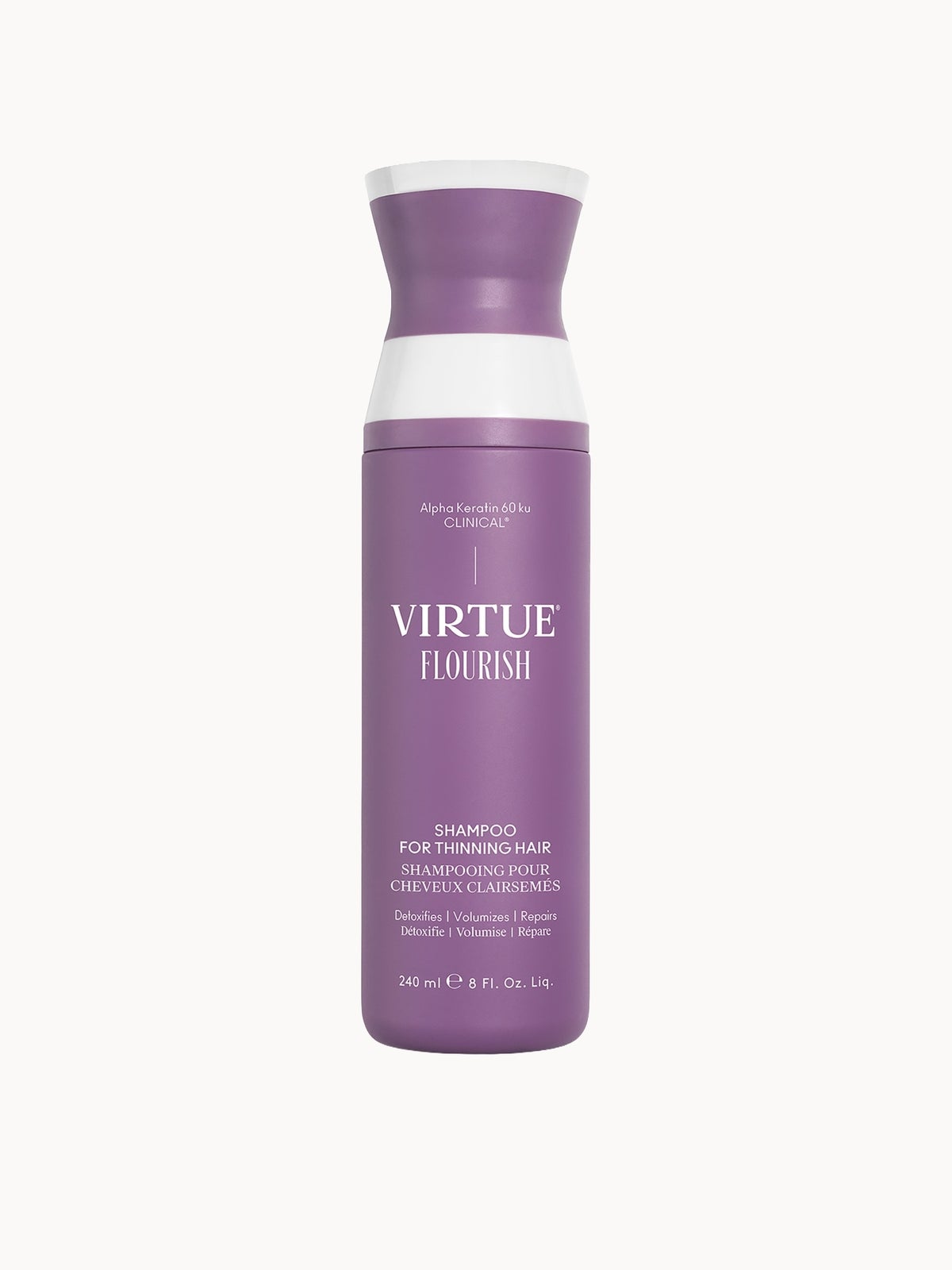 VIRTUE Flourish Shampoo for Thinning Hair 240ml