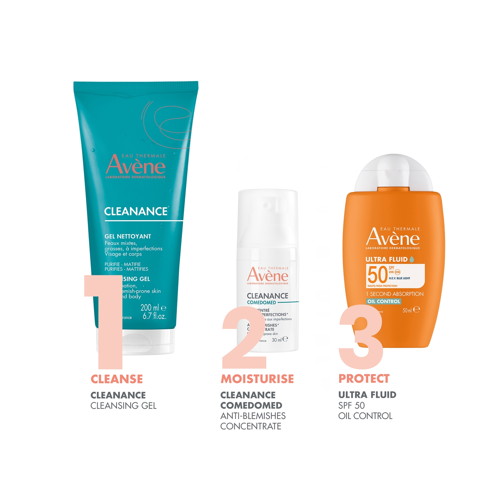 Thumbnail - Avène Cleanance Cleansing Gel for Oily, Blemish-Prone Skin 200ml