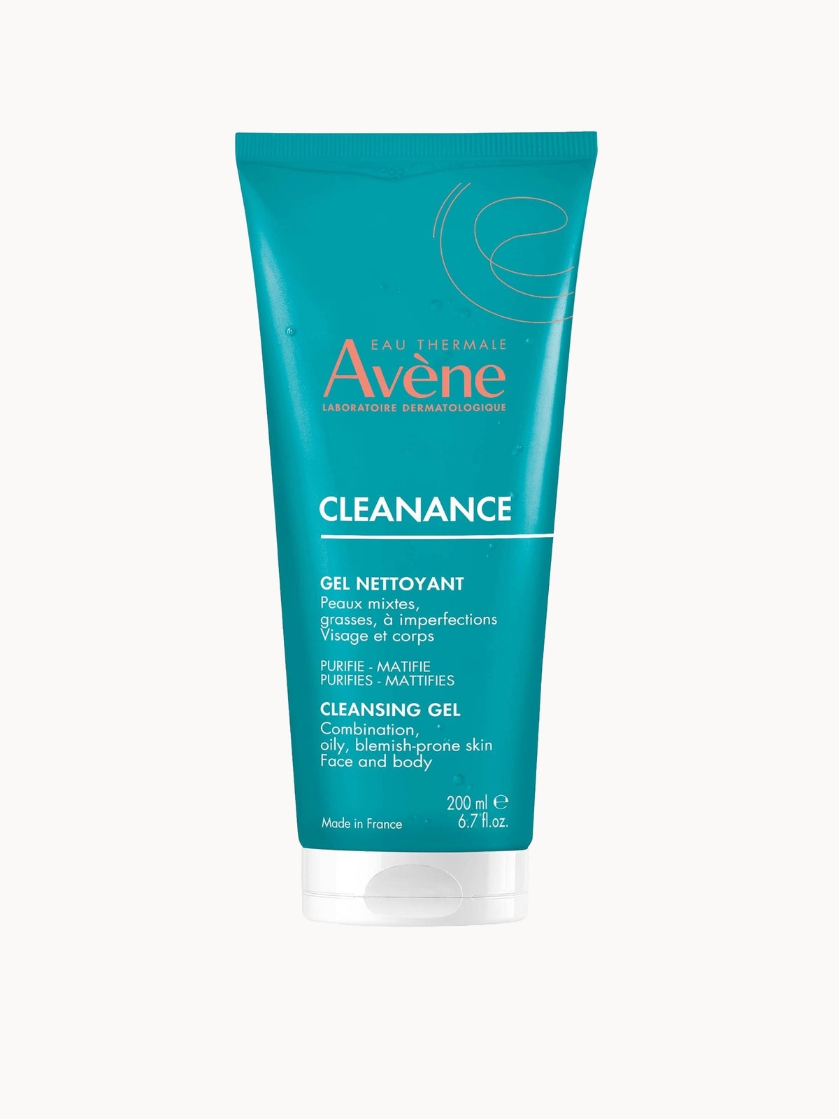 Avène Cleanance Cleansing Gel for Oily, Blemish-Prone Skin 200ml