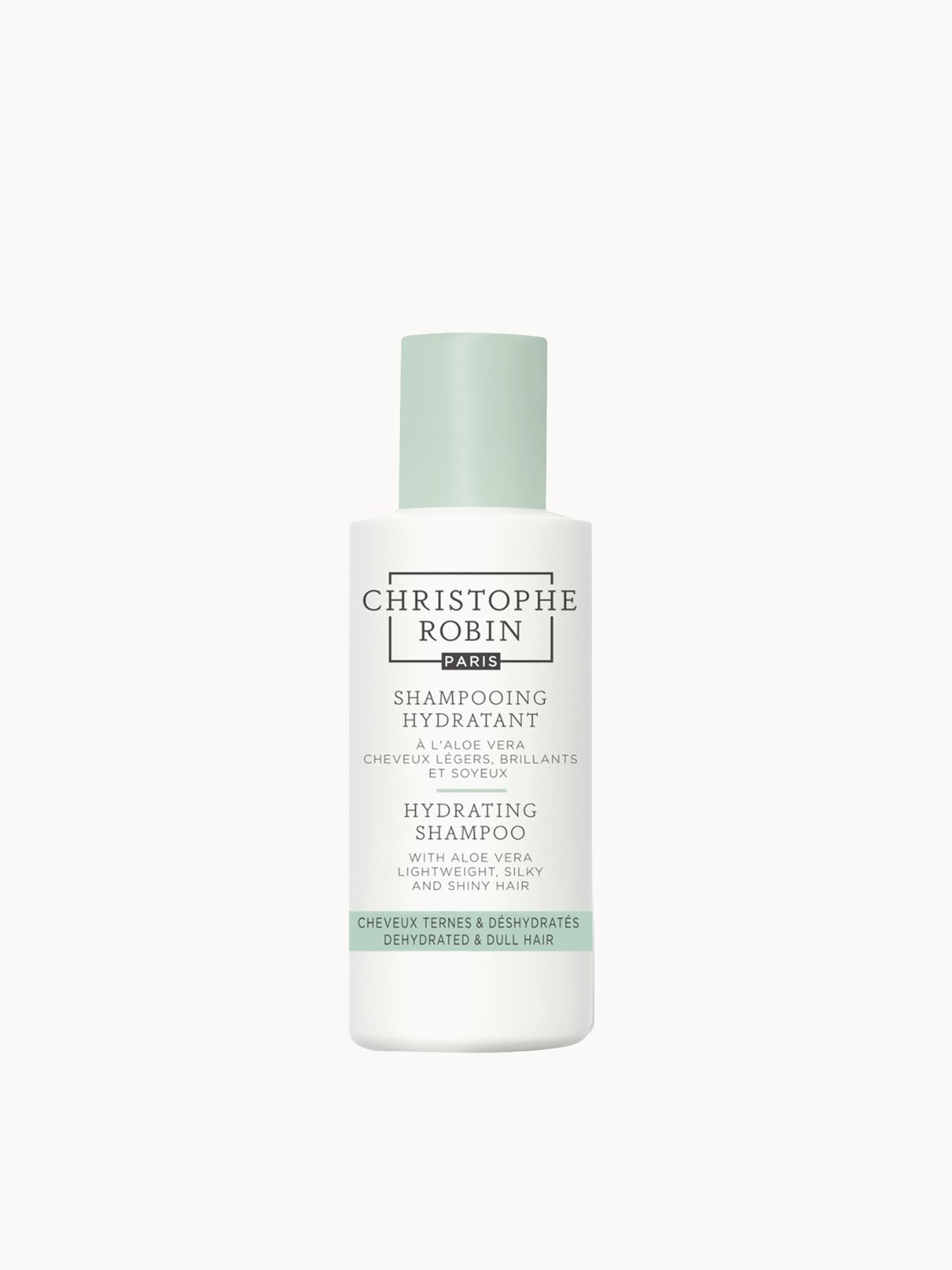 Christophe Robin New Hydrating Shampoo with Aloe Vera 75ml