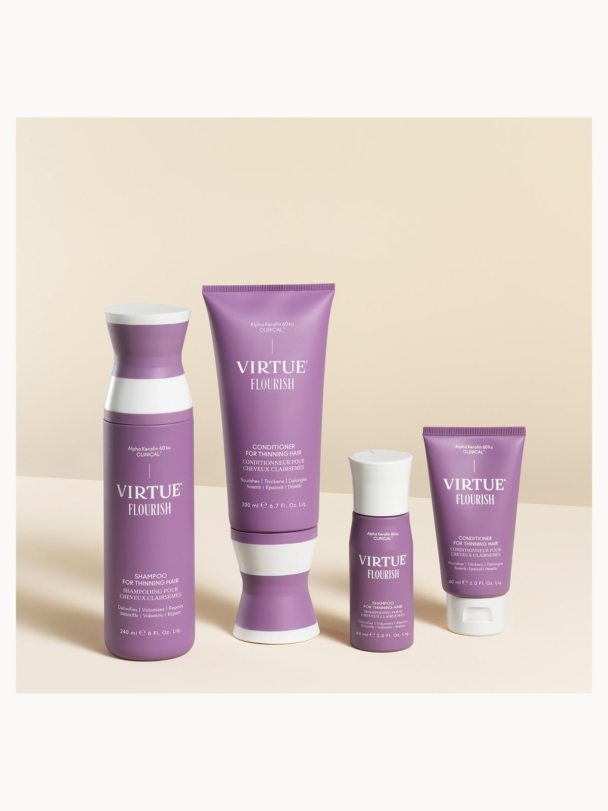 VIRTUE Flourish Conditioner for Thinning Hair 200ml 3