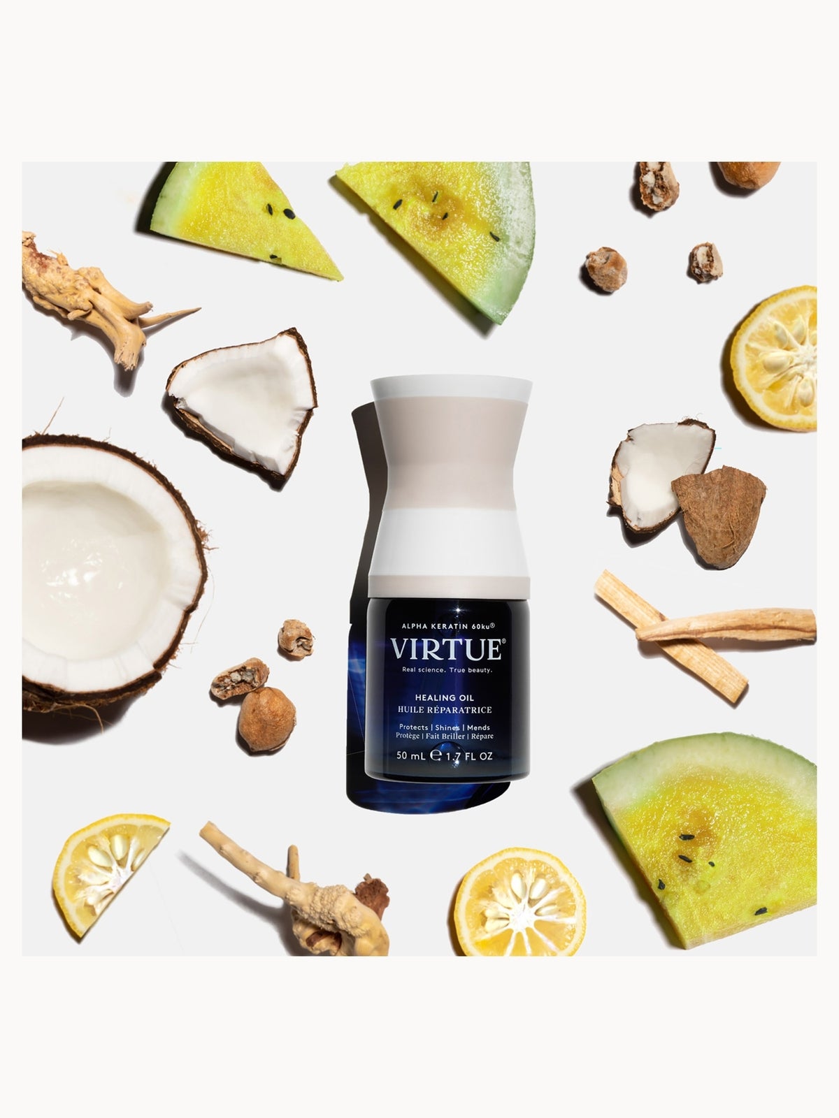 VIRTUE Keratin Healing Mask and Oil Bundle 4