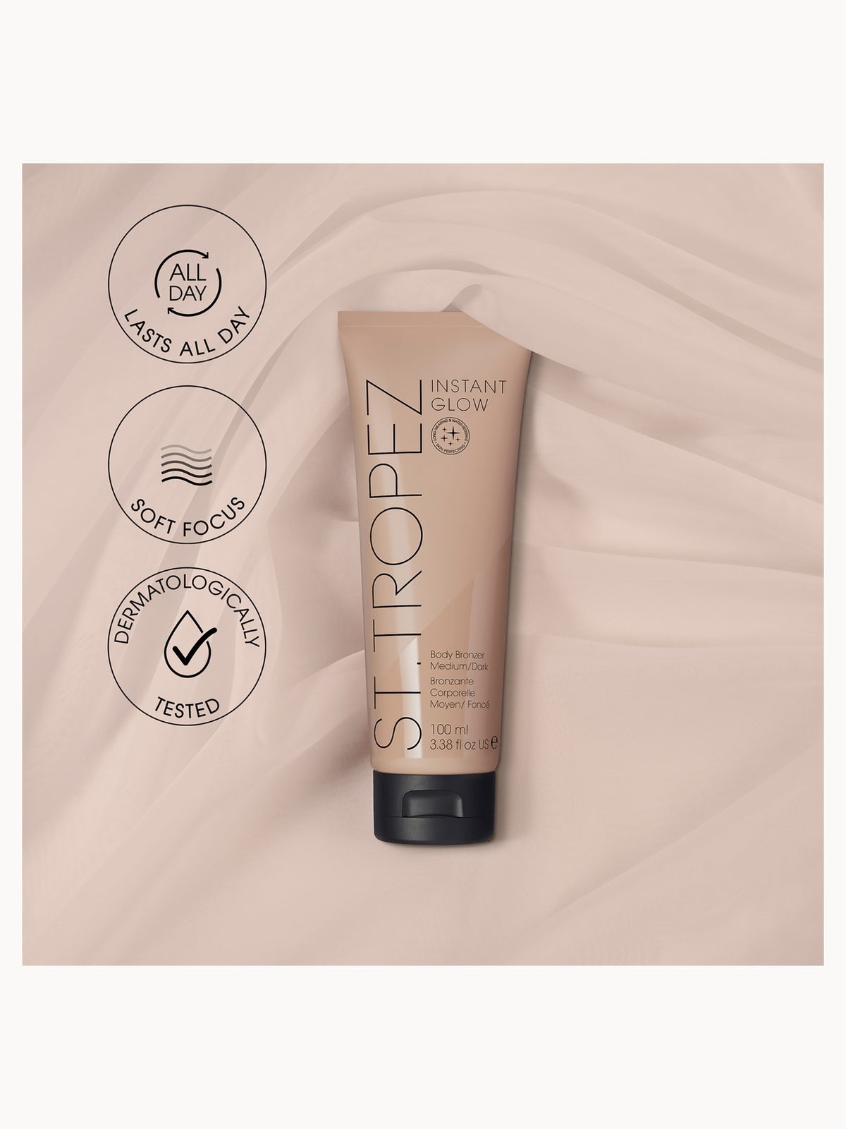 St. Tropez Instant Glow Body Bronzer 100ml (Various Shades) - Medium 3