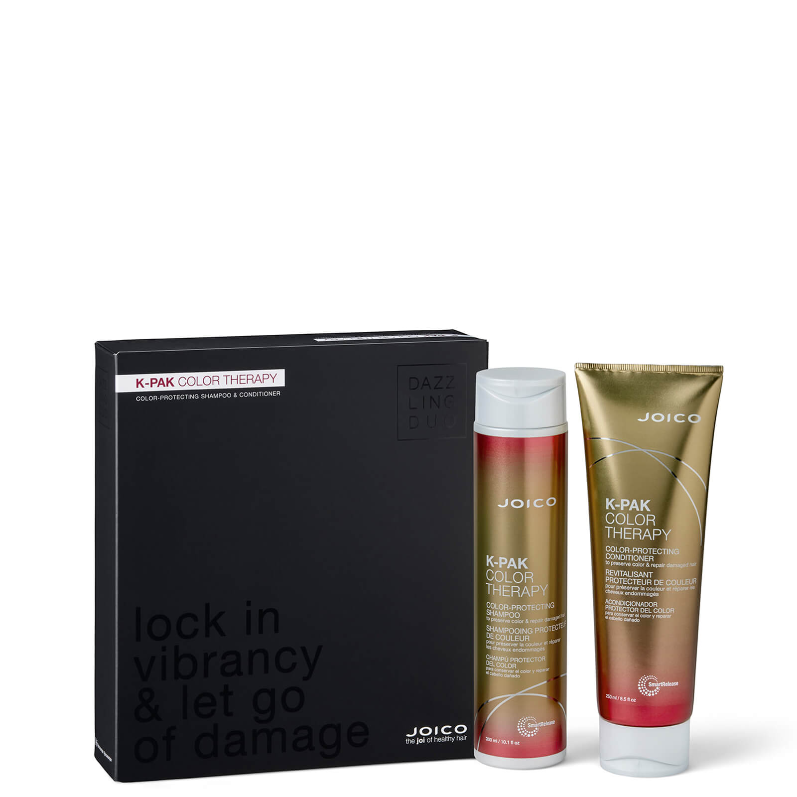 JOICO Defy Damage Shampoo e Balsamo Dazzling Duo