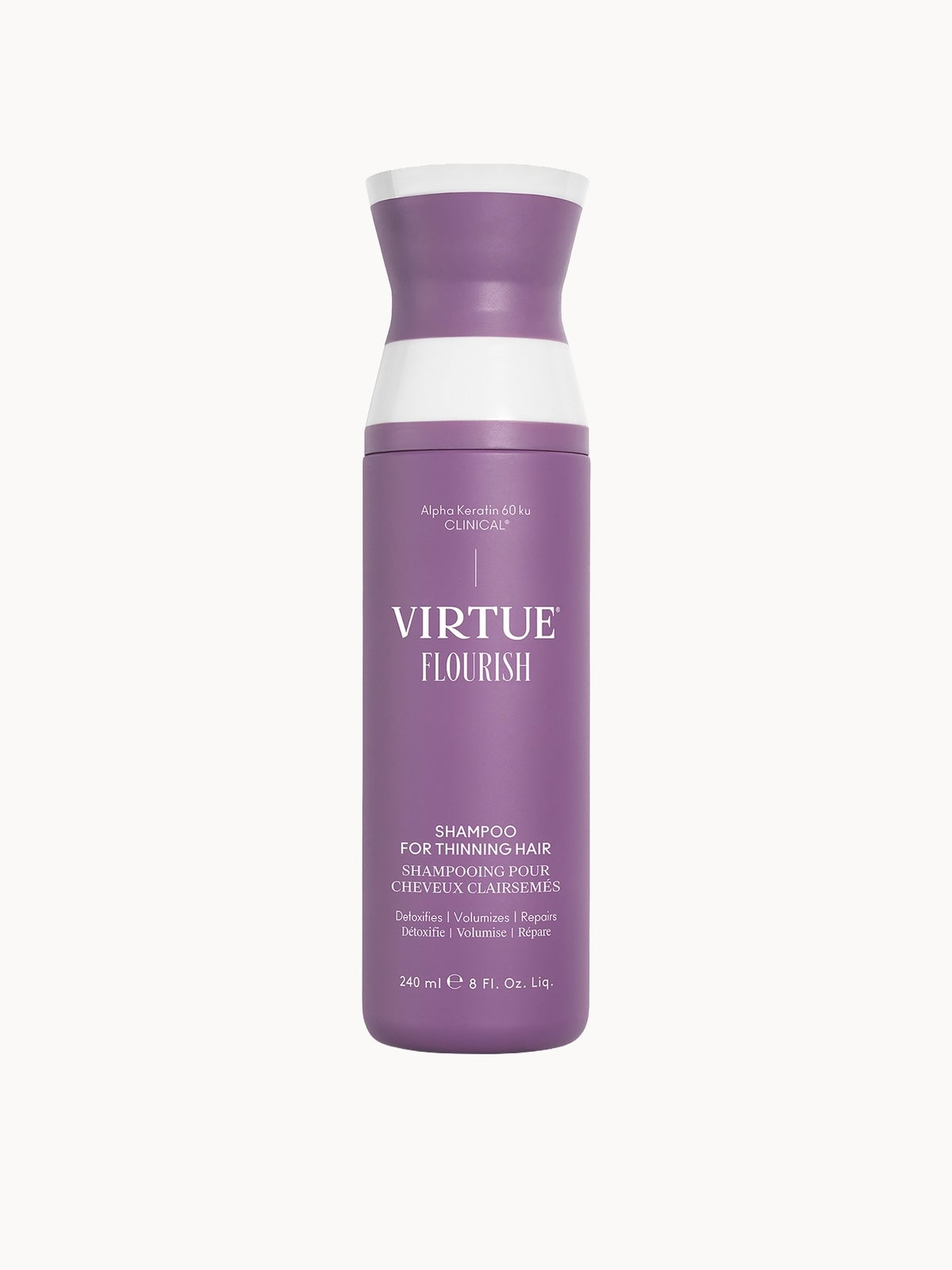 VIRTUE Flourish Shampoo and Conditioner for Thinning Hair Bundle 2