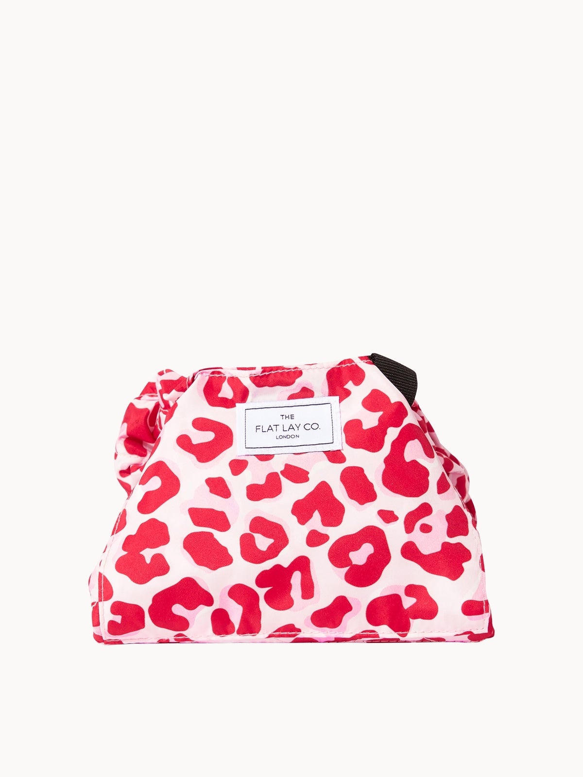 The Flat Lay Co. Drawstring Bag - Pink Leopard