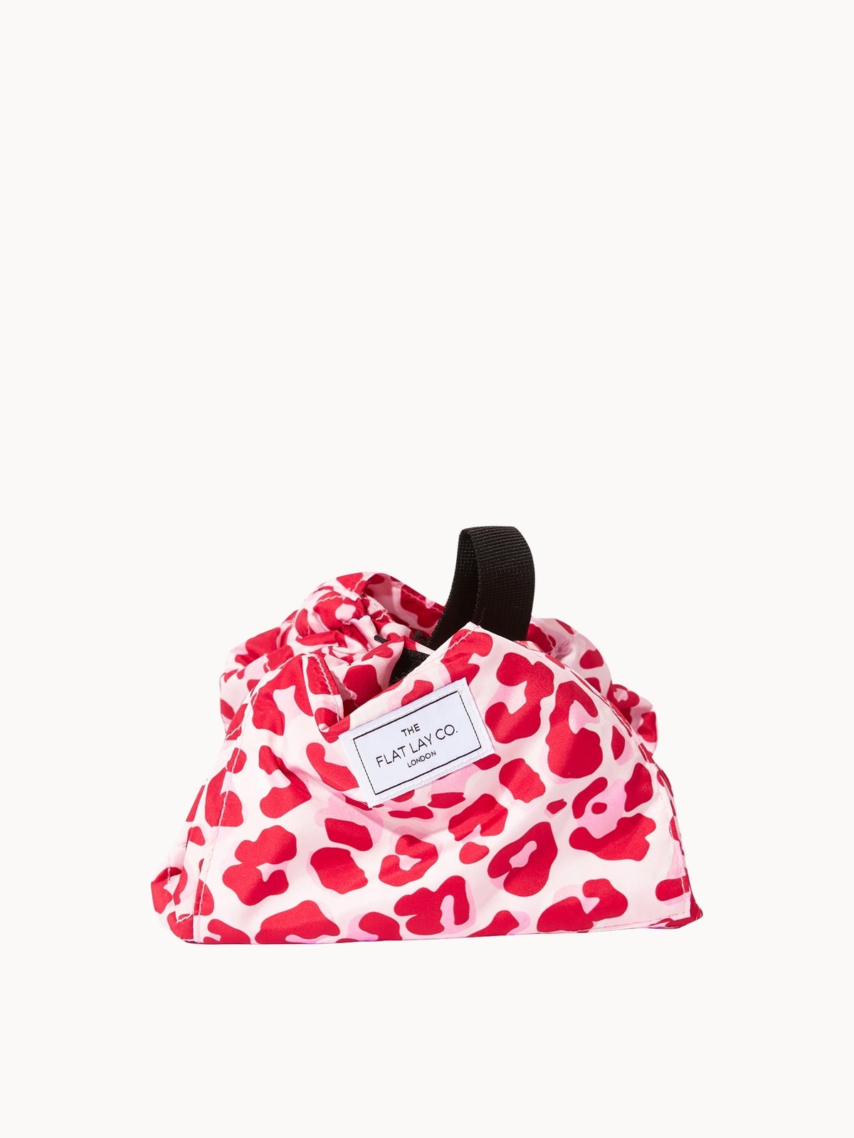 The Flat Lay Co. Drawstring Bag - Pink Leopard 3