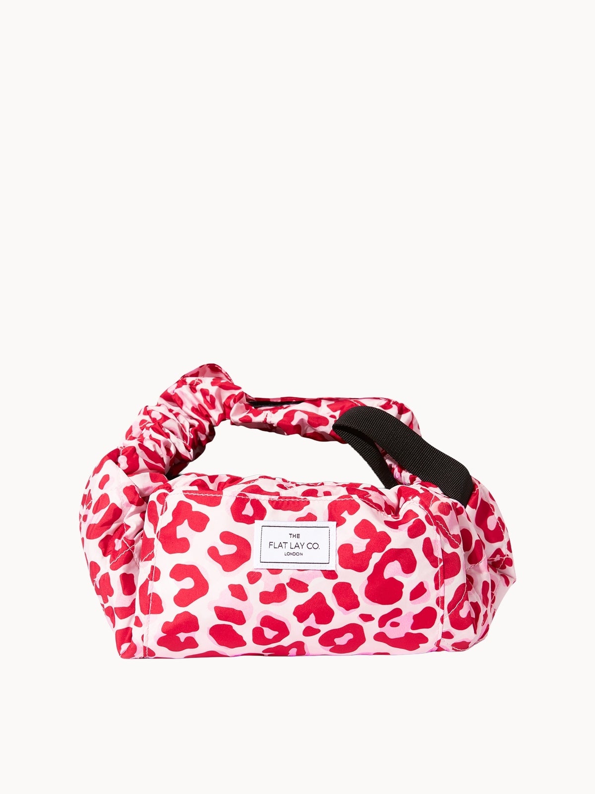 The Flat Lay Co. Drawstring Bag - Pink Leopard 4