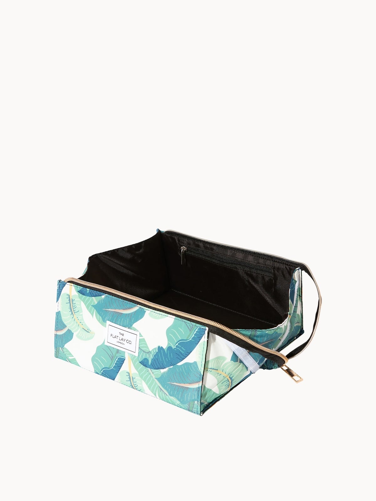 The Flat Lay Co. Open Flat Box Bag - Tropical Leaves 4