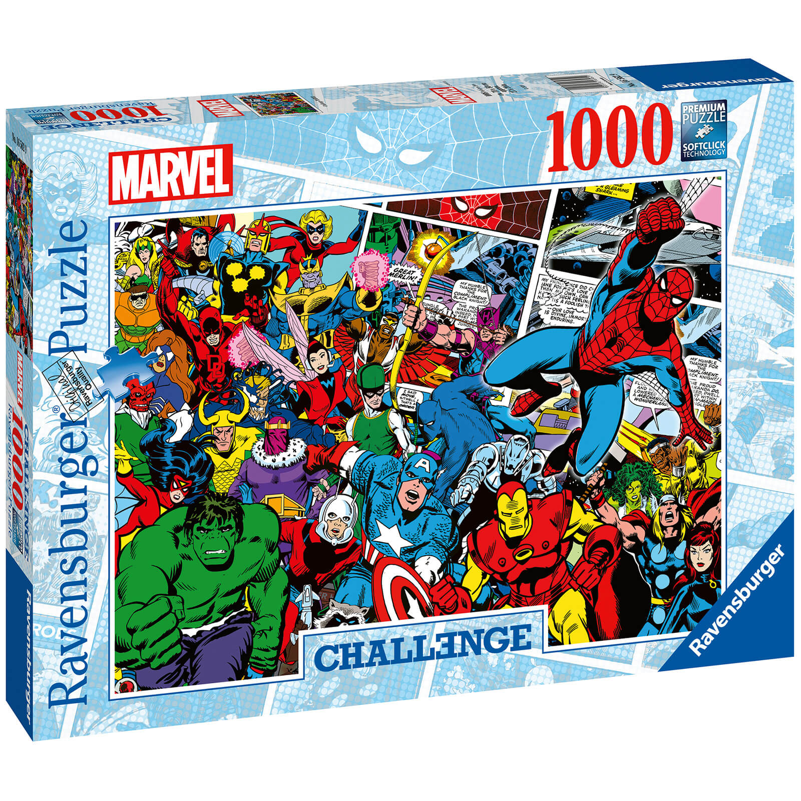 Ravensburger Marvel 1000 piece Challenge Jigsaw Puzzle Ravensburger Marvel 1000 piece Challenge Jigsaw Puzzle