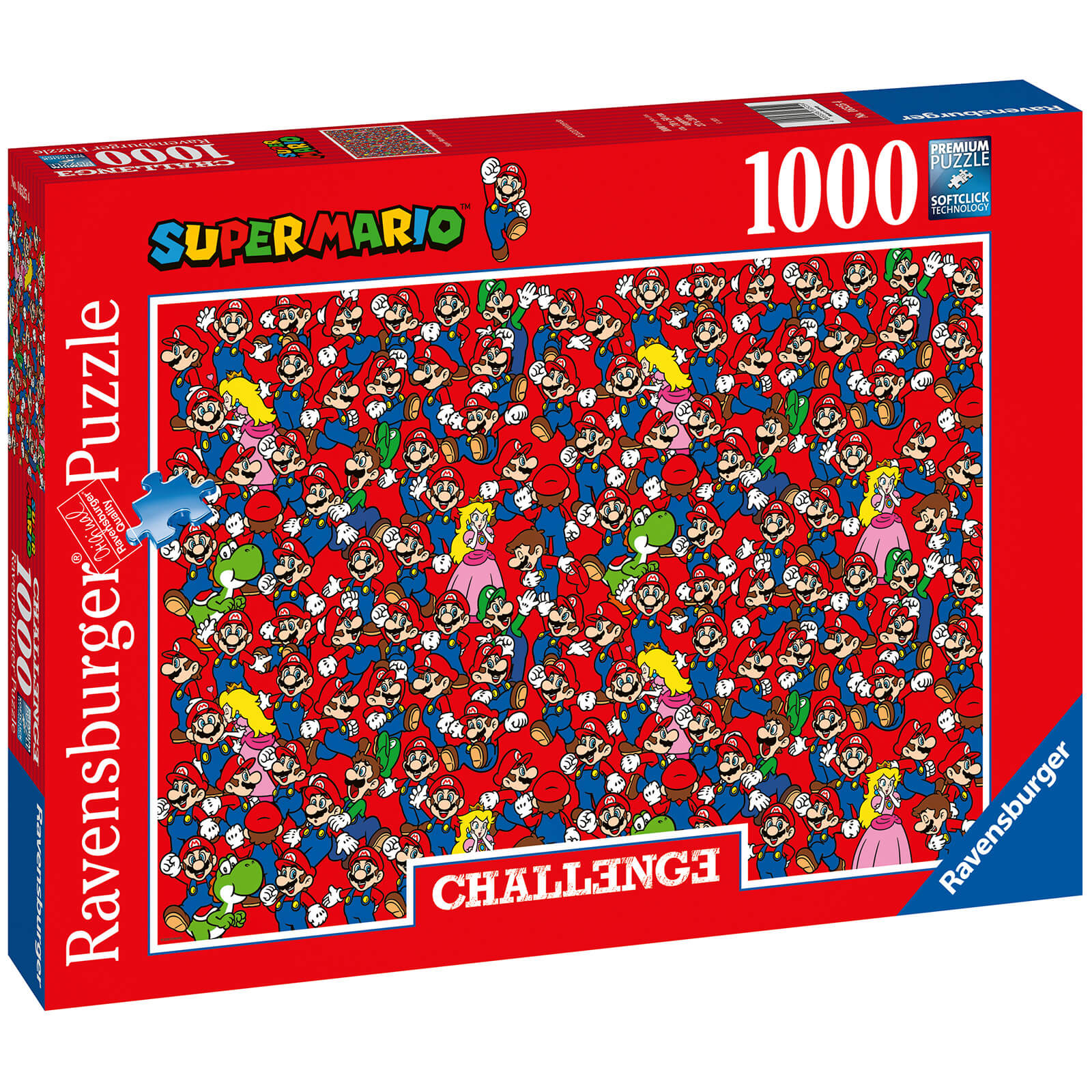 Ravensburger Super Mario 1000 piece Challenge Jigsaw Puzzle Ravensburger Super Mario 1000 piece Challenge Jigsaw Puzzle