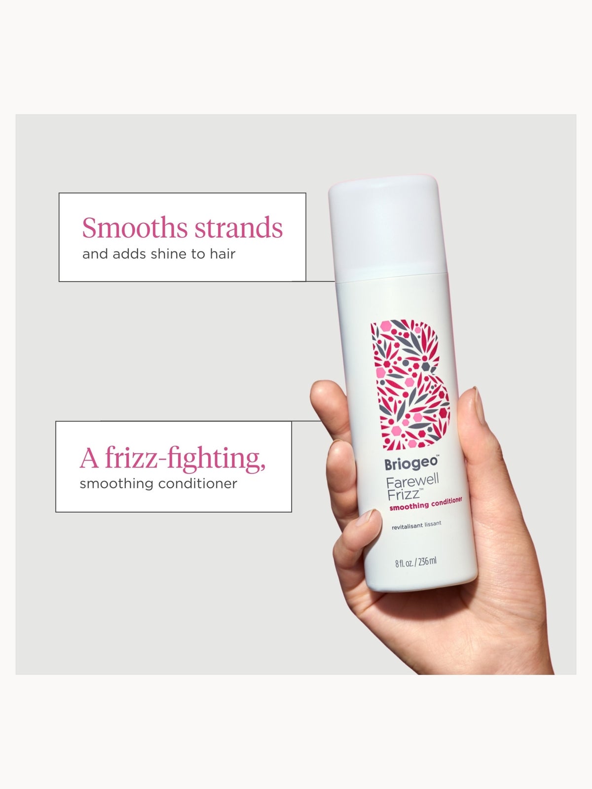 Briogeo Farewell Frizz Smoothing Conditioner 235ml 3