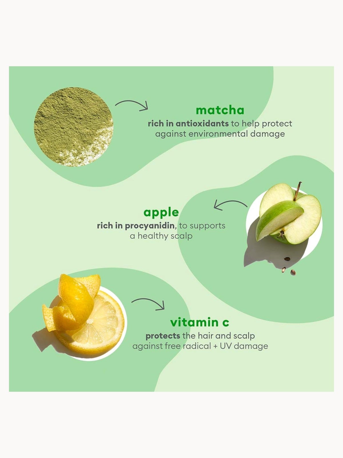 Briogeo Be Gentle, Be Kind Matcha + Apple Replenishing Superfood Shampoo 369ml 4
