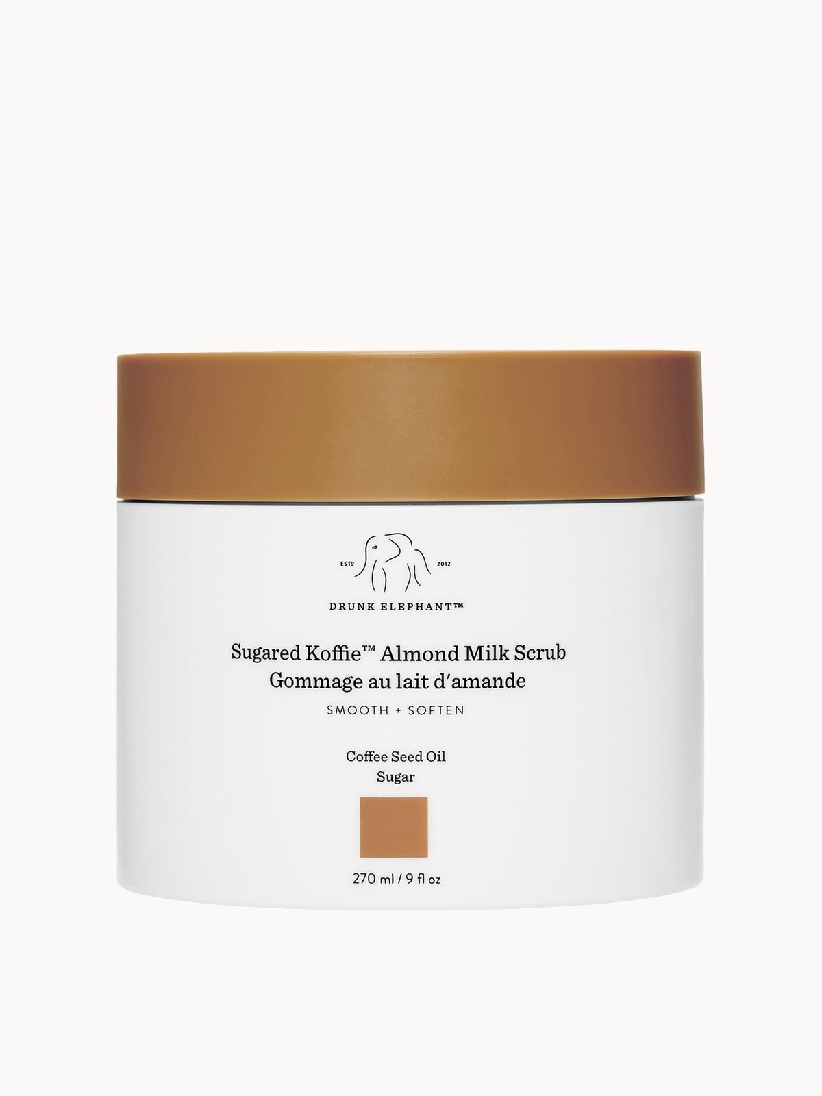Drunk Elephant Sugared Koffie™ Almond Milk Body Scrub 270ml