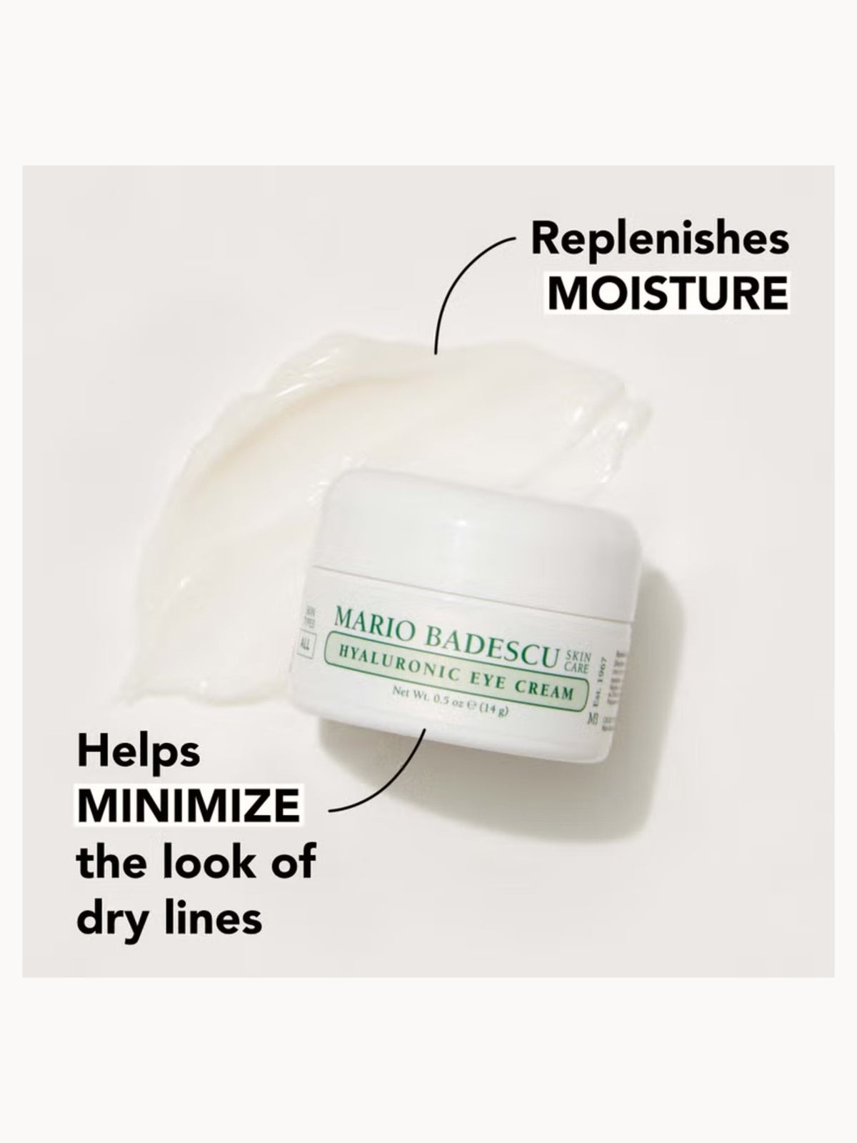 Mario Badescu Hyaluronic Eye Cream 14g 4