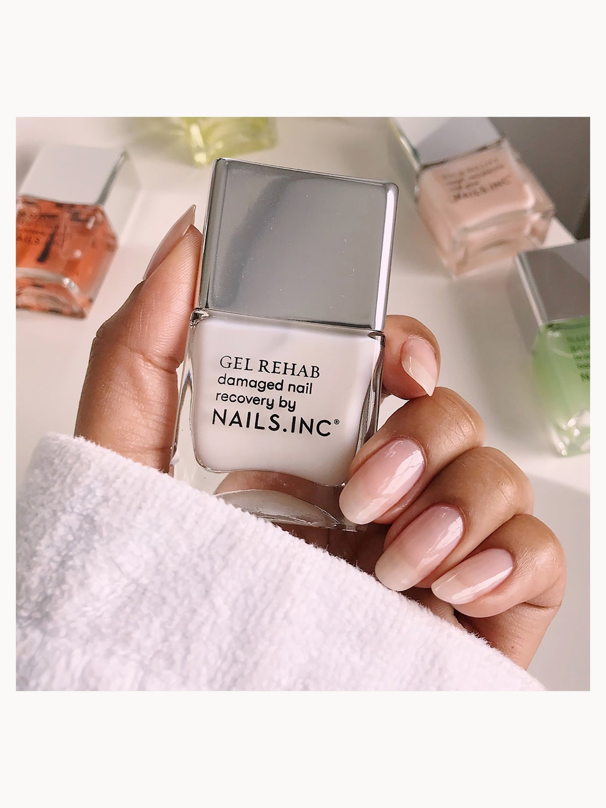 nails inc. Gel Rehab Base Coat and Treatment 2