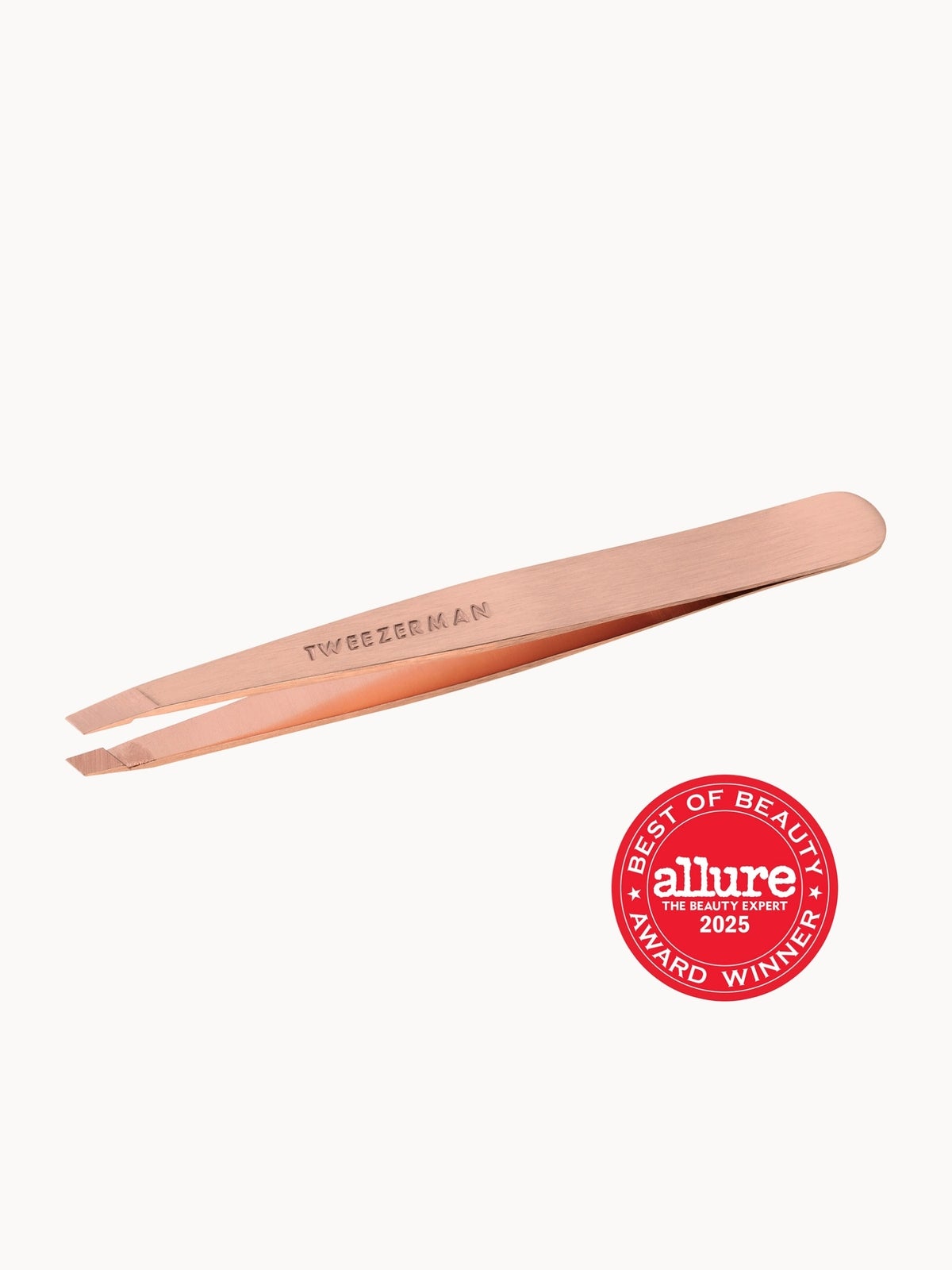 Tweezerman Rose Gold Slant Tweezer 2