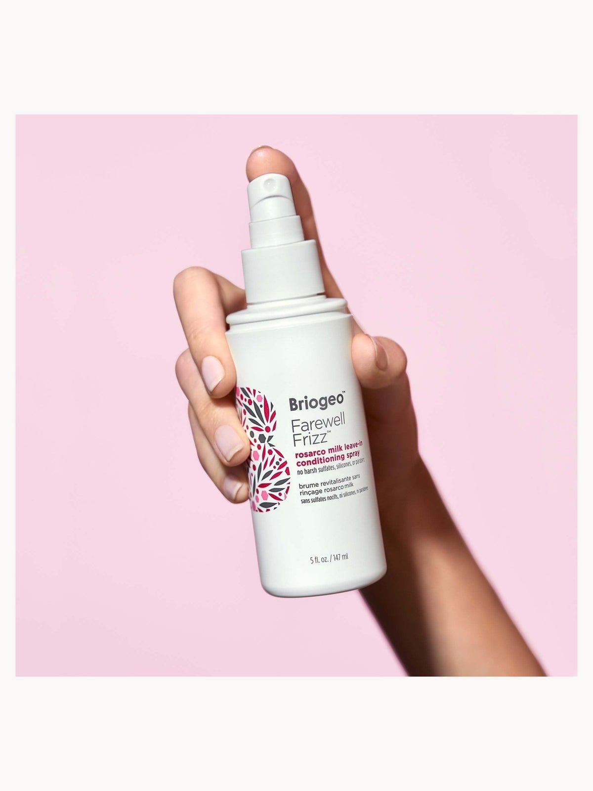 Briogeo Farewell Frizz Rosarco Milk Leave-in Conditioner 51ml - 147ml 3