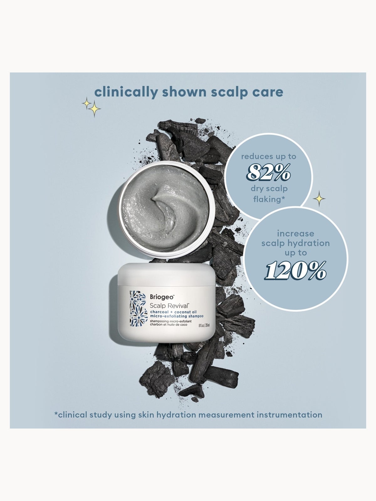 Briogeo Scalp Revival Charcoal + Coconut Oil Micro-Exfoliating Scalp Scrub Shampoo (Various Sizes) - 236ml 3