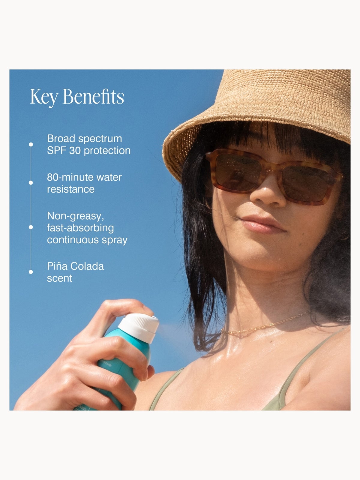 COOLA Classic Sunscreen Spray SPF30 Pina Colada 177ml 3