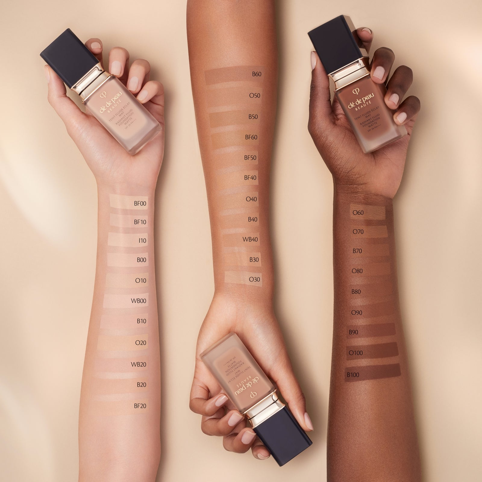 Clé de Peau Beauté Radiant Fluid Foundation Matte (Various Shades) - O40 4