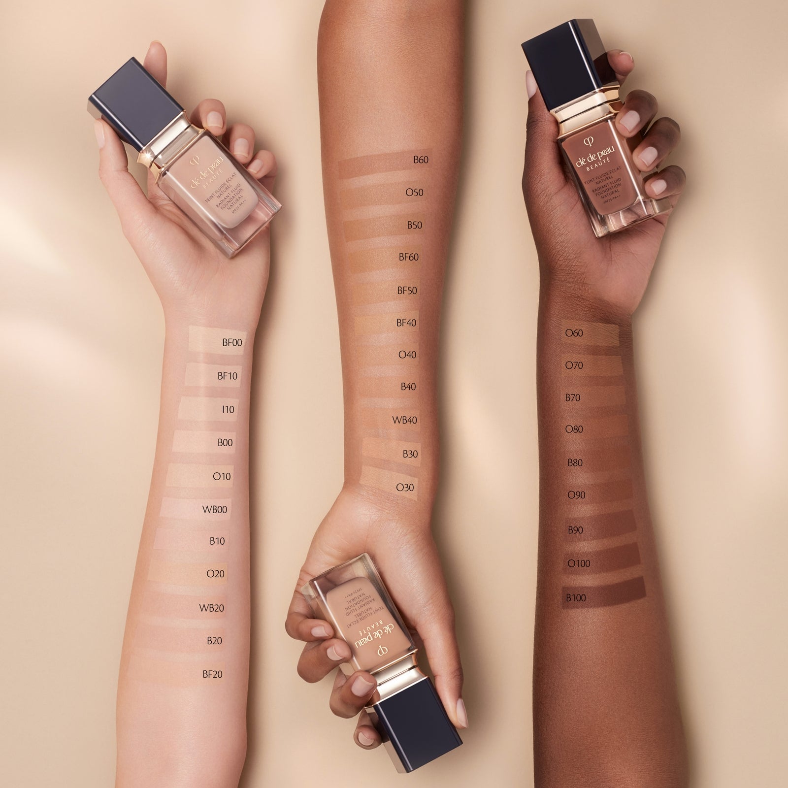 Clé de Peau Beauté Radiant Fluid Foundation Natural (Various Shades) - O100 4