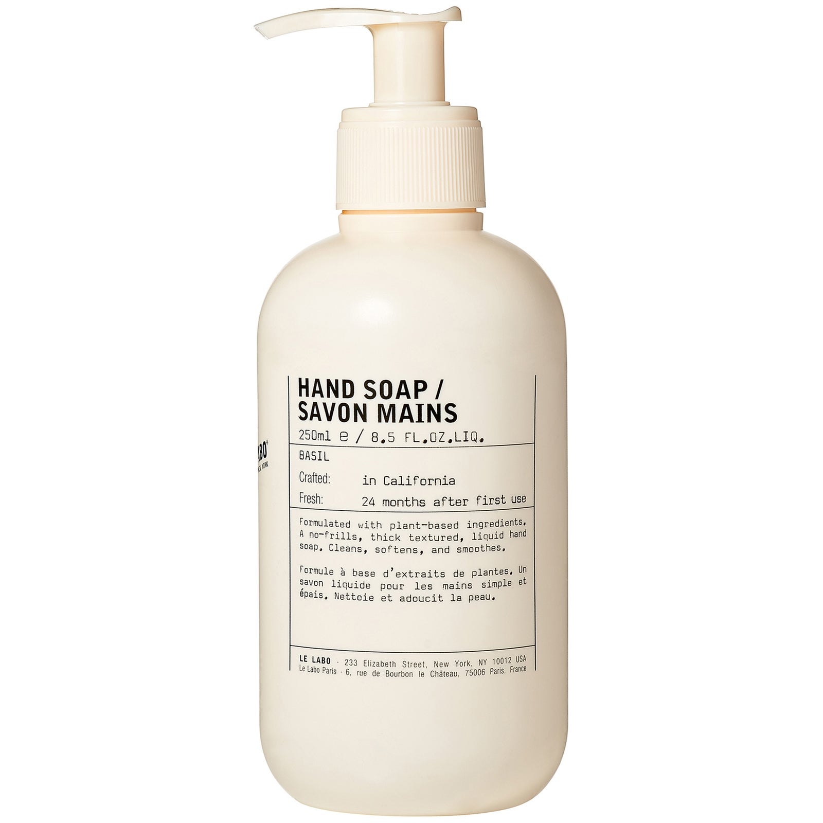 Le Labo Hand Soap Basil 250ml