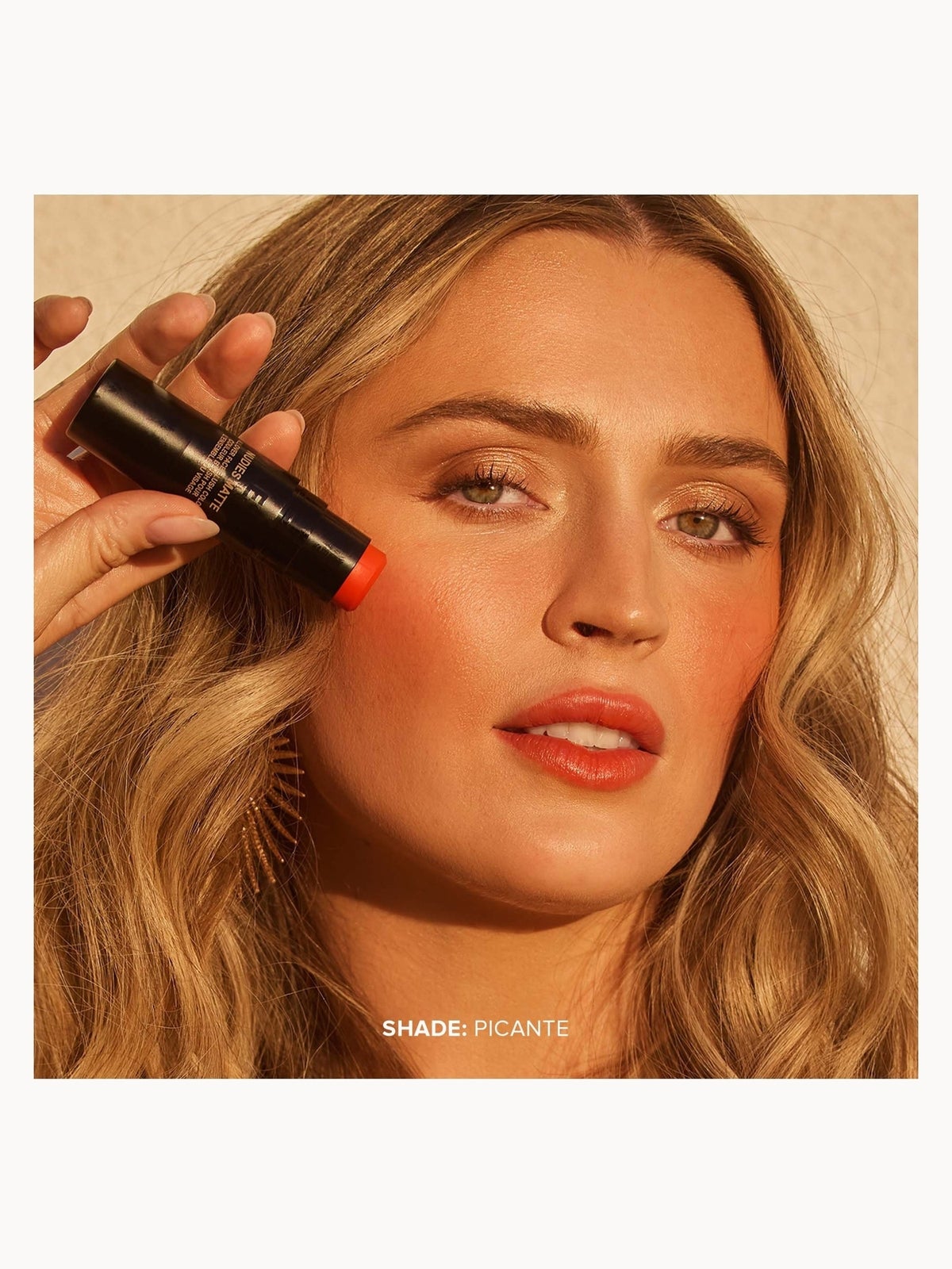 NUDESTIX Nudies Matte All Over Face Blush Colour 7g (Various Shades) - Picante 3