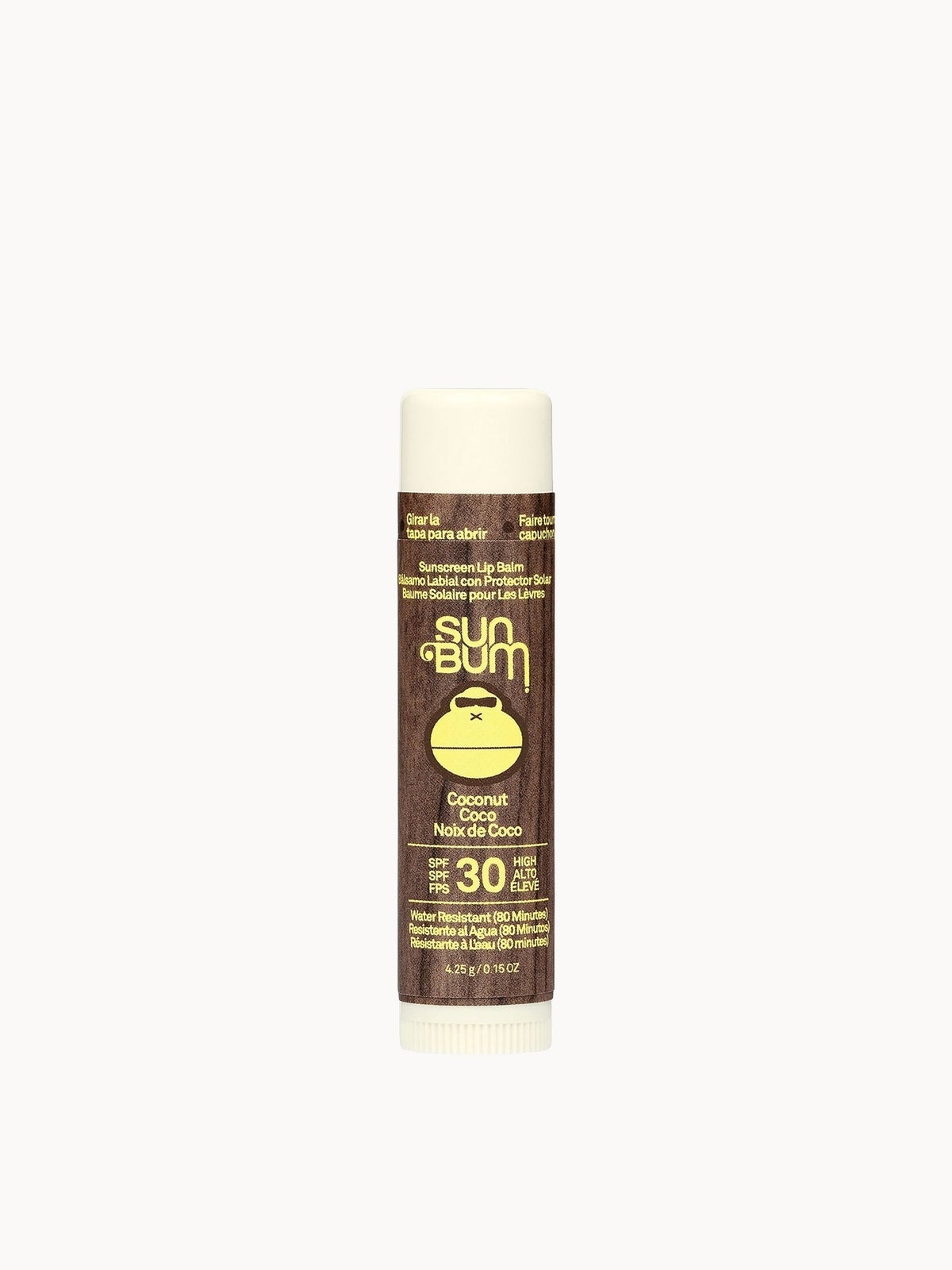Sun Bum Original SPF30 Lip Balm 4.25g (Various Options) - Coconut