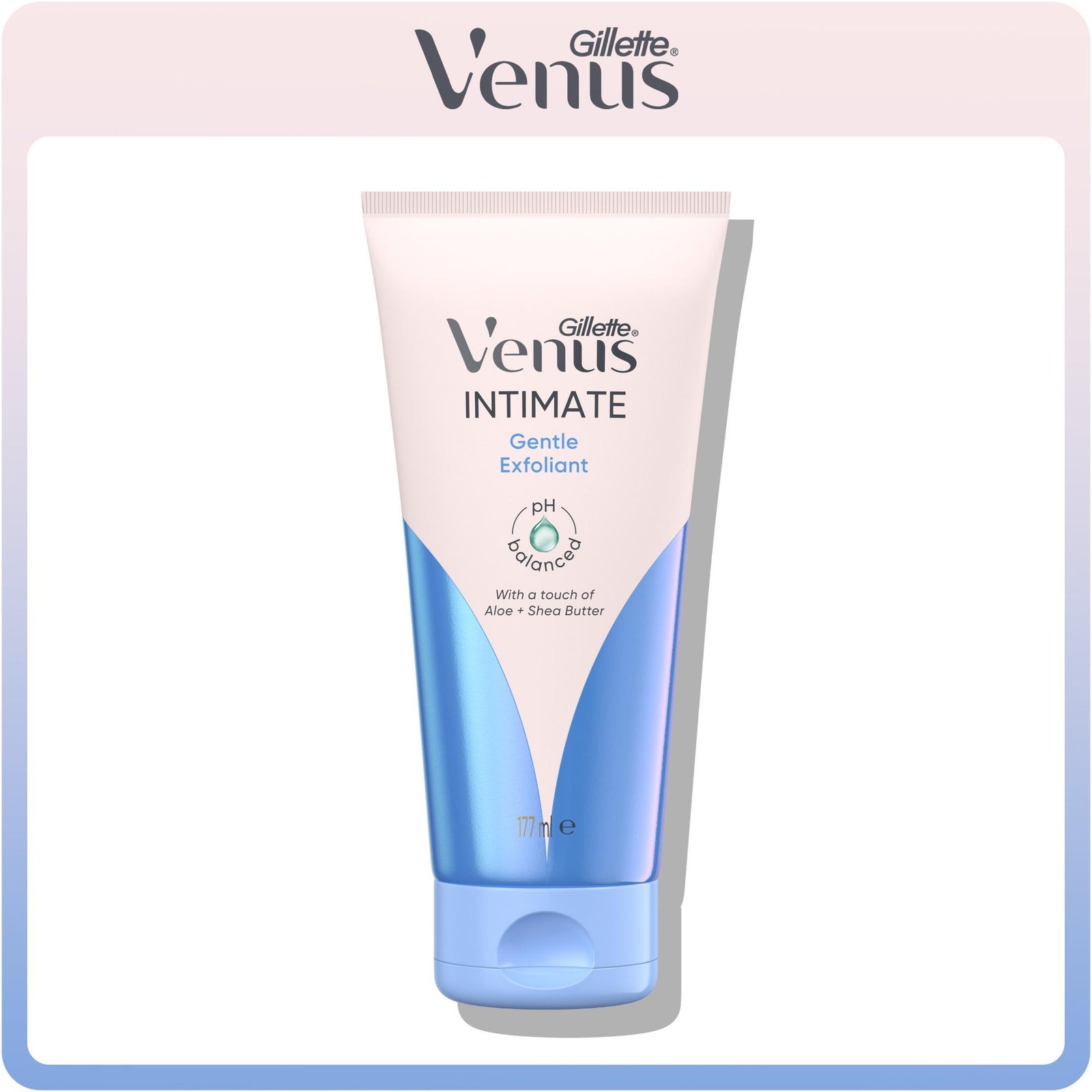Gillette Venus Skin Smoothing Exfoliant For Pubic Hair And Skin 177ml - 3 PACK - Image 3