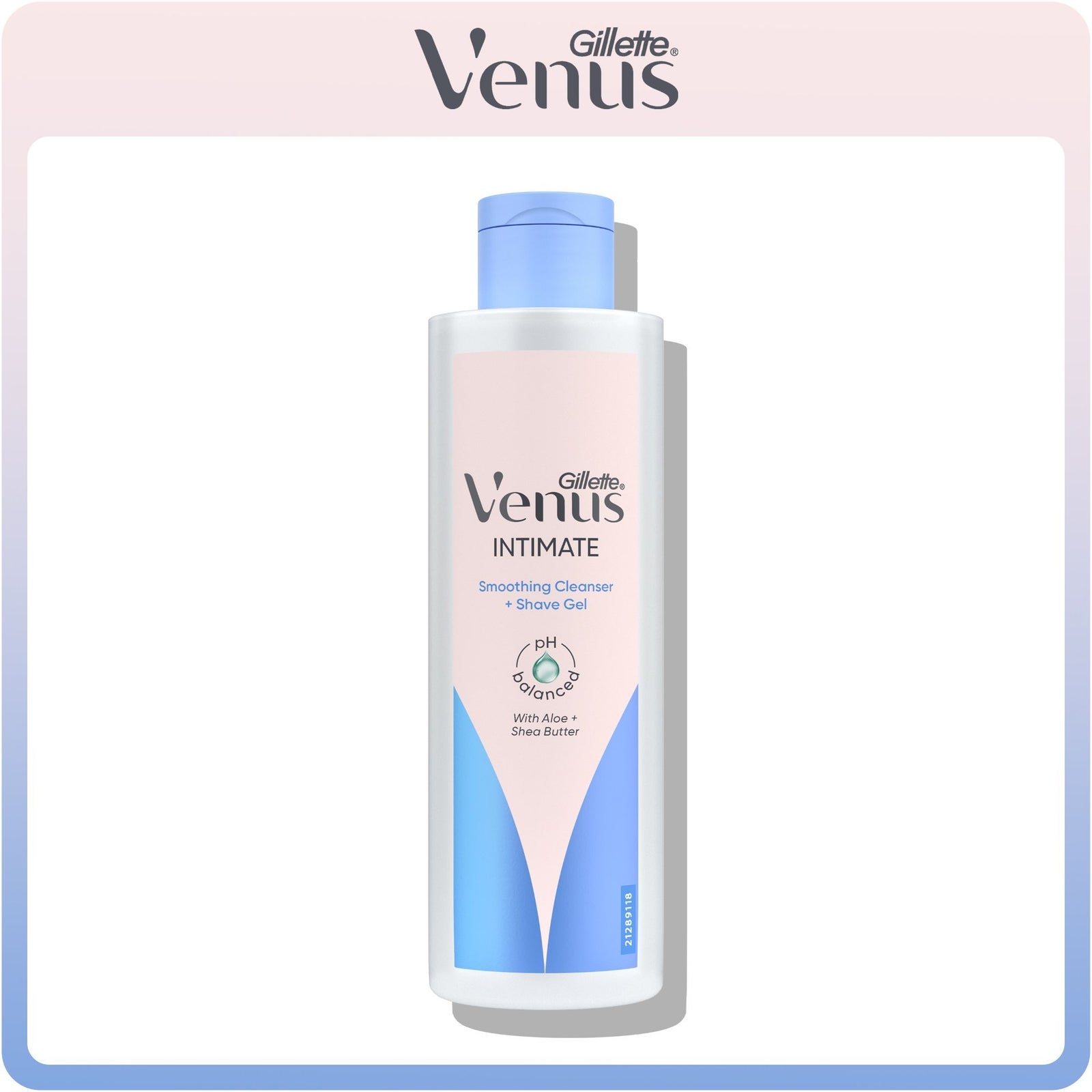 Satin Care Pubic Hair & Skin Smoothing Cleanser & Shave Gel  190 ml