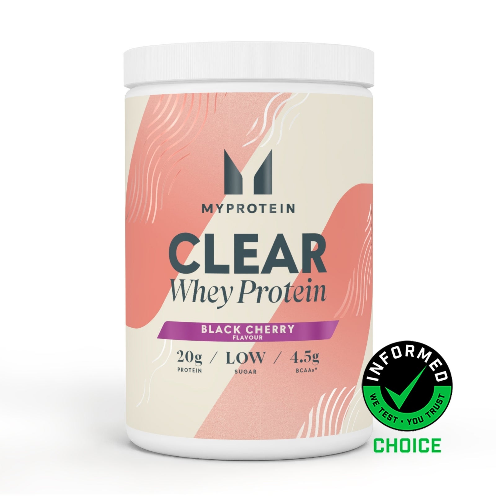 Clear Whey Isolate - 500g - 20servings - Black Cherry