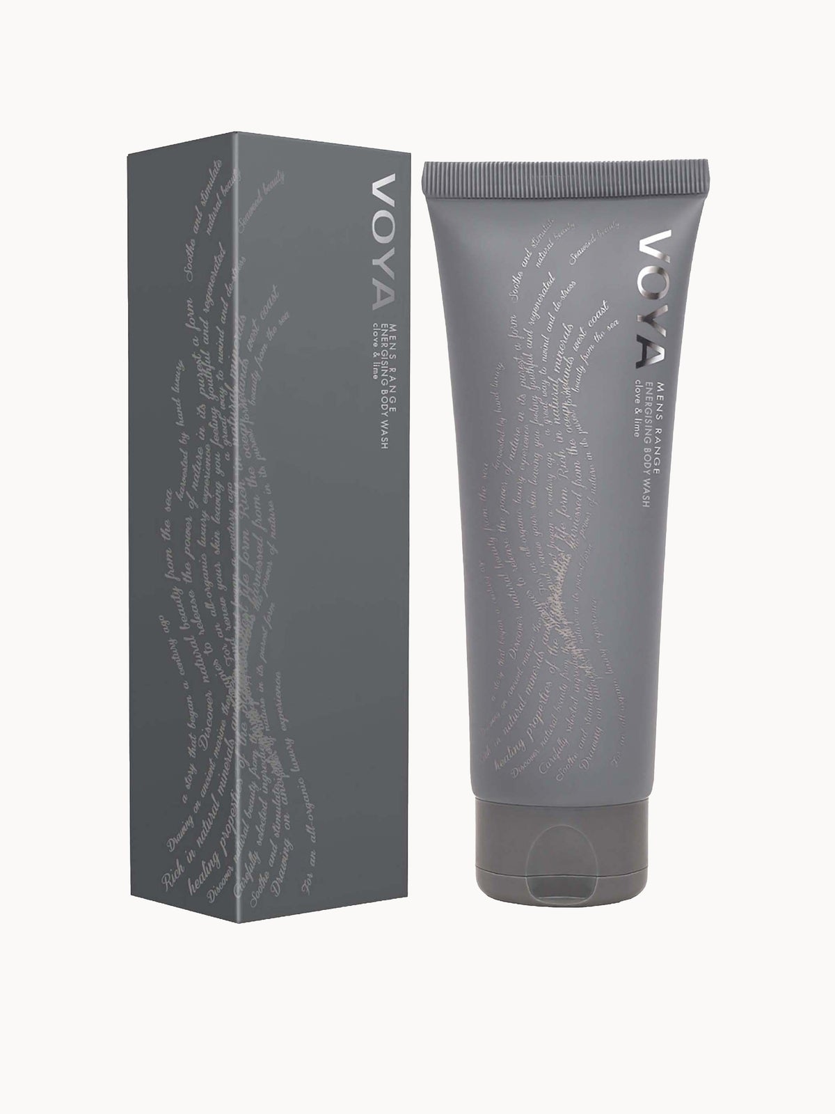 VOYA Men's Range Energising Body Wash - Clove & Lime (200ml)
