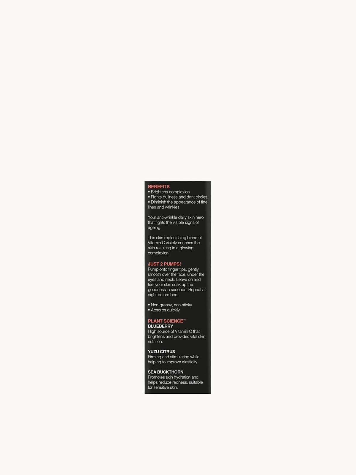 BARBER PRO Anti-Ageing Vitamin C 10% Face Serum 30ml 4