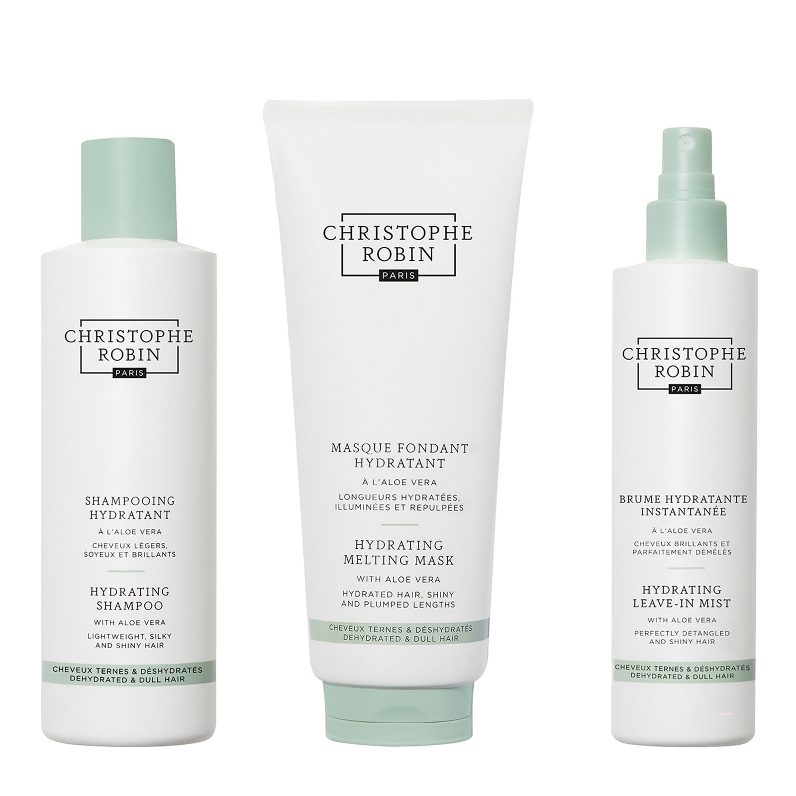 Shampooing hydratant à l'aloe vera Christophe Robin 250 ml - Image 6
