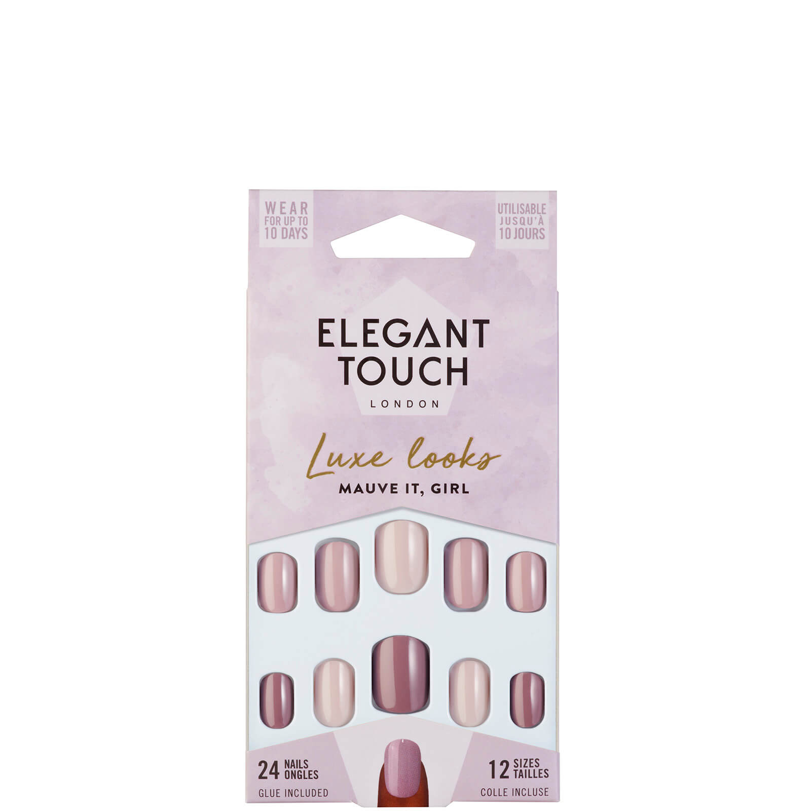 Elegant Touch False Nails - Mauve it Girl