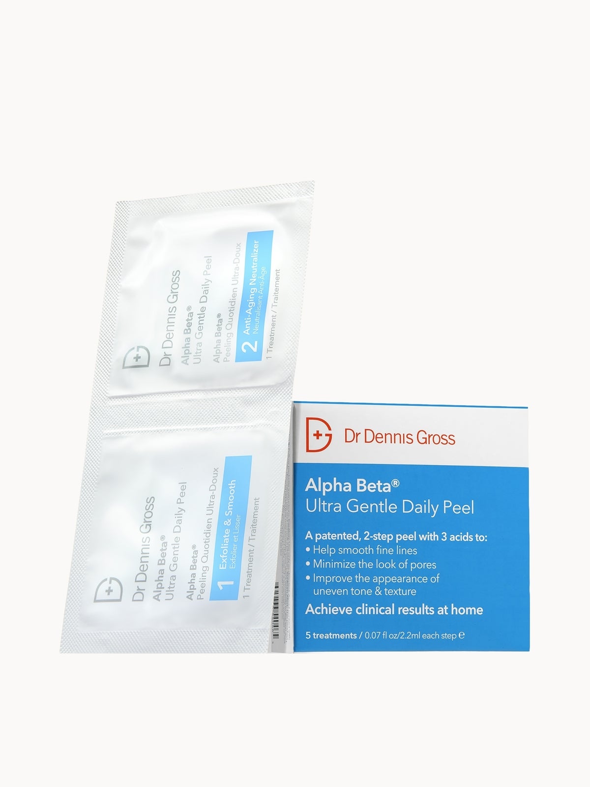 Dr. Dennis Gross Skincare Alpha Beta Ultra Gentle Daily Peel 5 Treatments