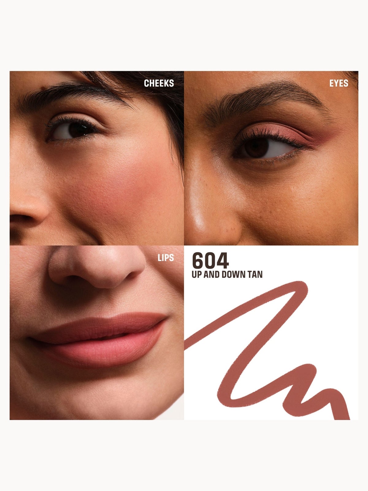 MAKEUP FOREVER Artist Color Pencil Multi-Use Lip Pencil (Various Shades) - 604 Up&Down Tan 2