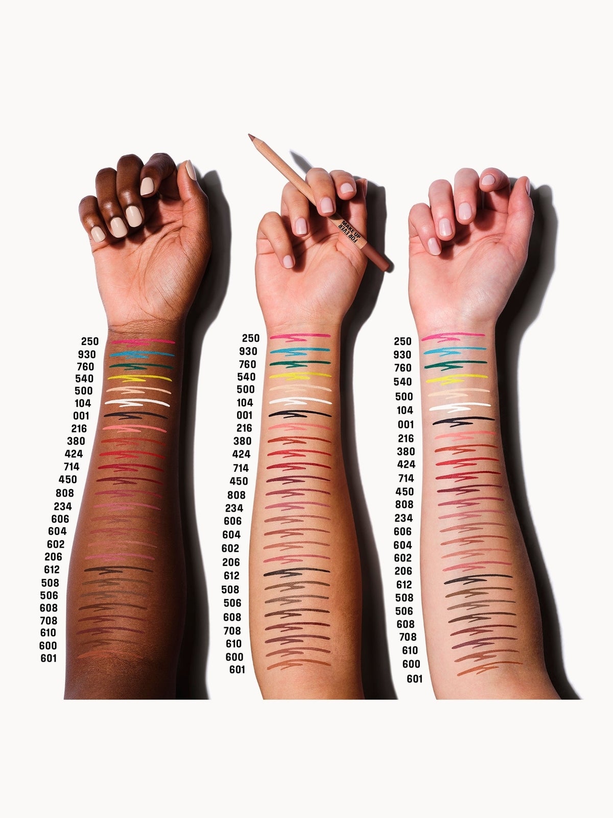 MAKEUP FOREVER Artist Color Pencil Multi-Use Lip Pencil (Various Shades) - 610 Versatile Chestnut 4