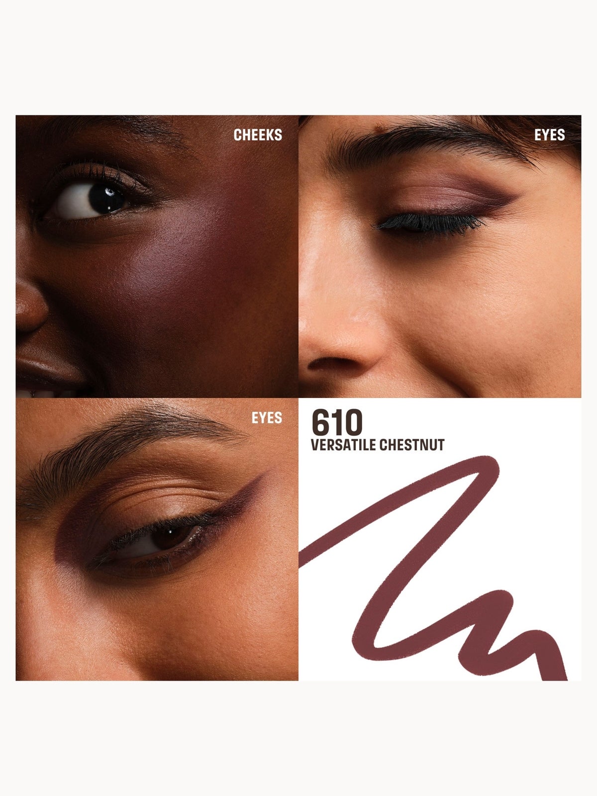 MAKEUP FOREVER Artist Color Pencil Multi-Use Lip Pencil (Various Shades) - 610 Versatile Chestnut 2
