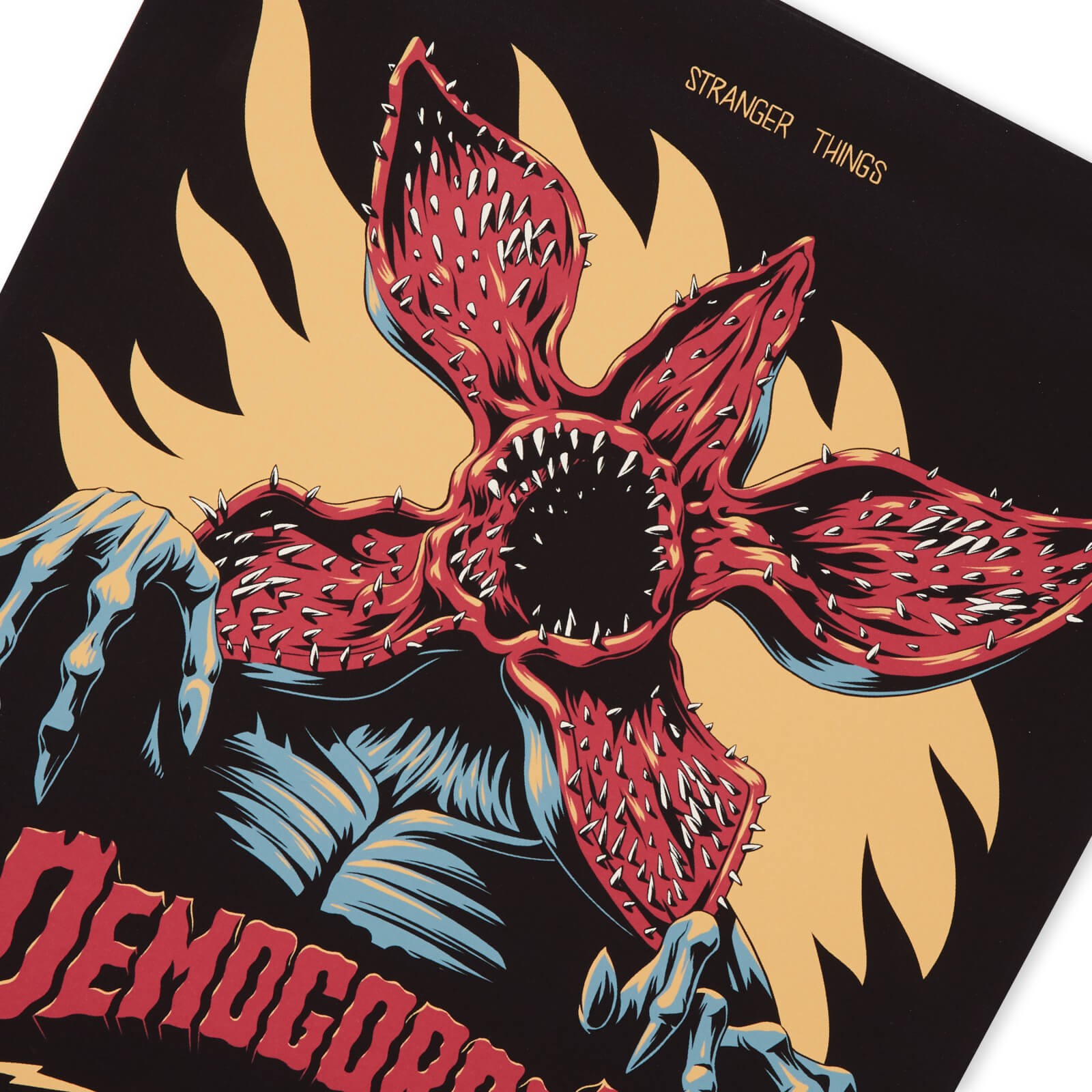 Stranger Things The Demogorgon Fan Club Impression d'art Giclée - A2 - Print Only