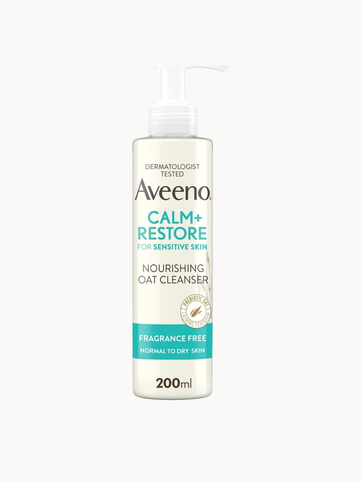 Aveeno Face Calm and Restore Nourishing Oat Cleanser 200ml