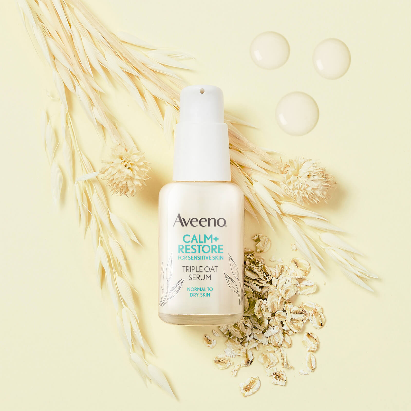 Aveeno Face Calm and Restore Triple Oat Serum 30ml 2