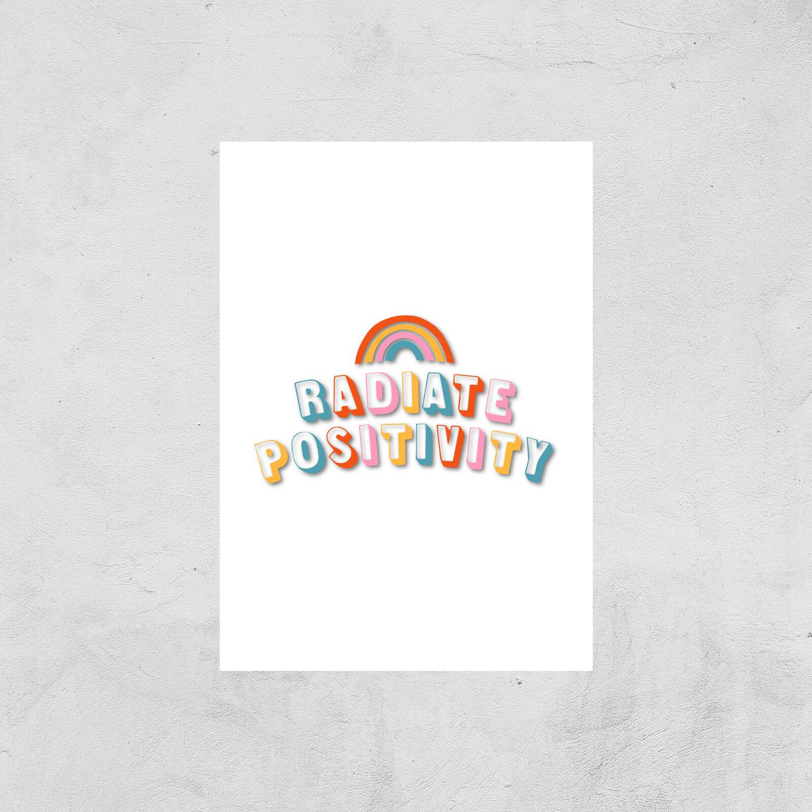 Radiate Positivity Giclee Art Print - A2 - Print Only