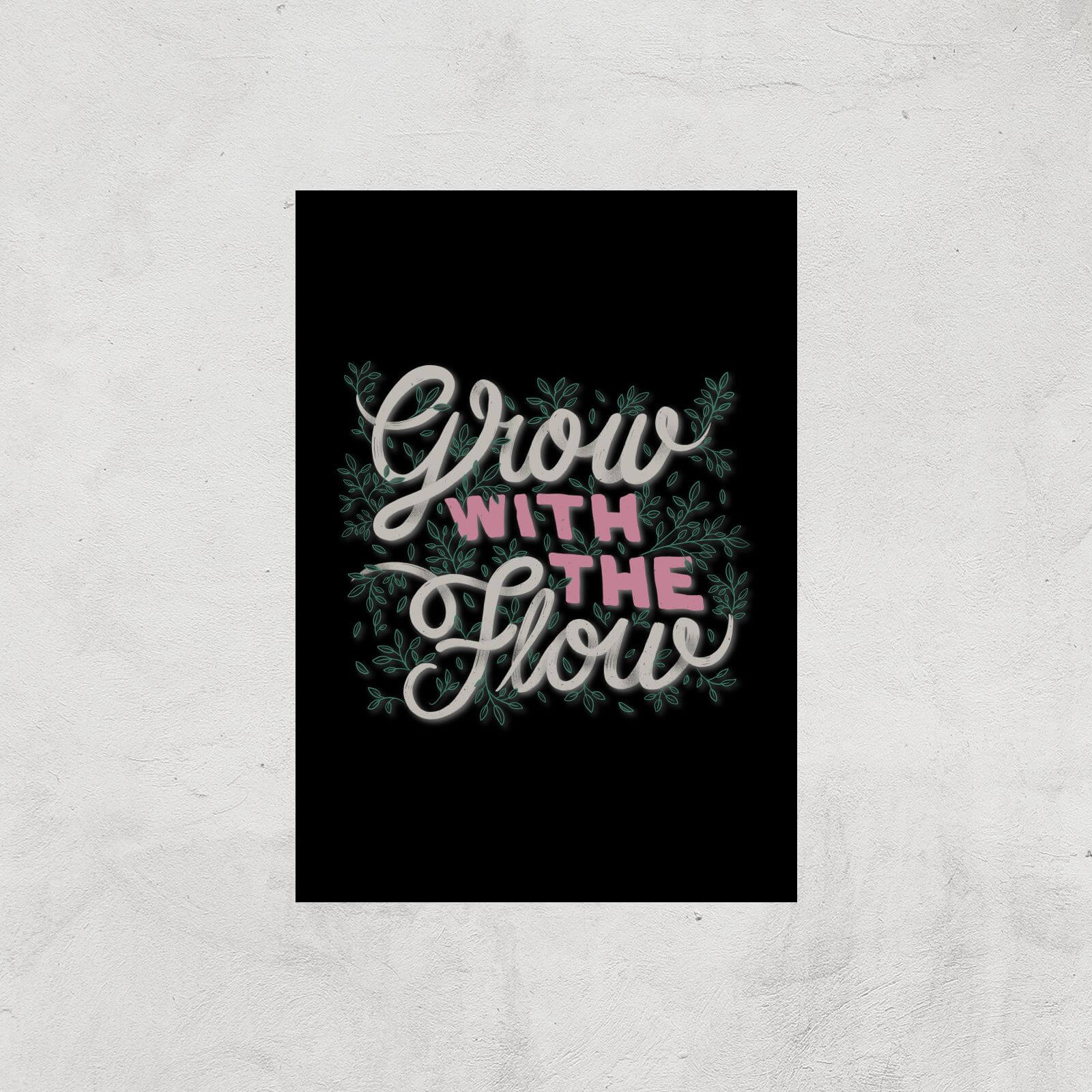 Grow With The Flow Giclee Art Print - A3 - Print Only