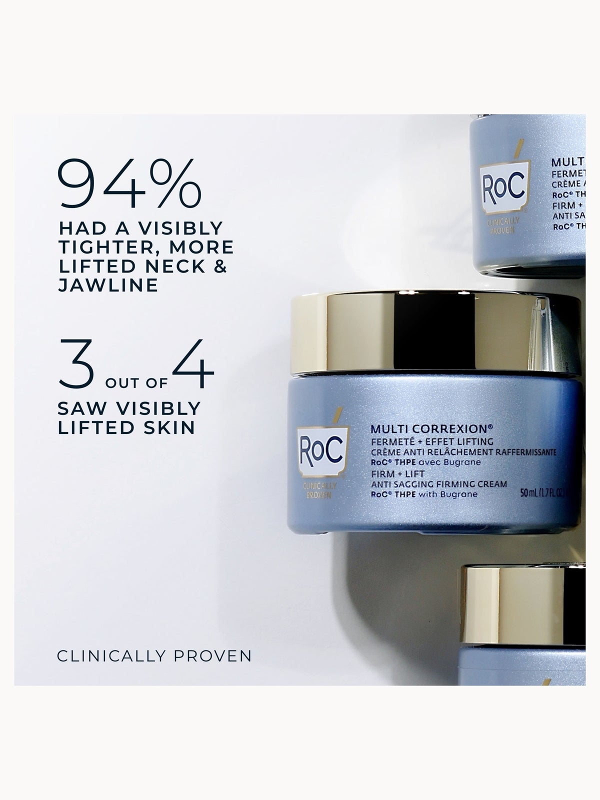 RoC Multi Correxion Firm and Lift Anti-Sagging Firming Cream Rich 50ml 3