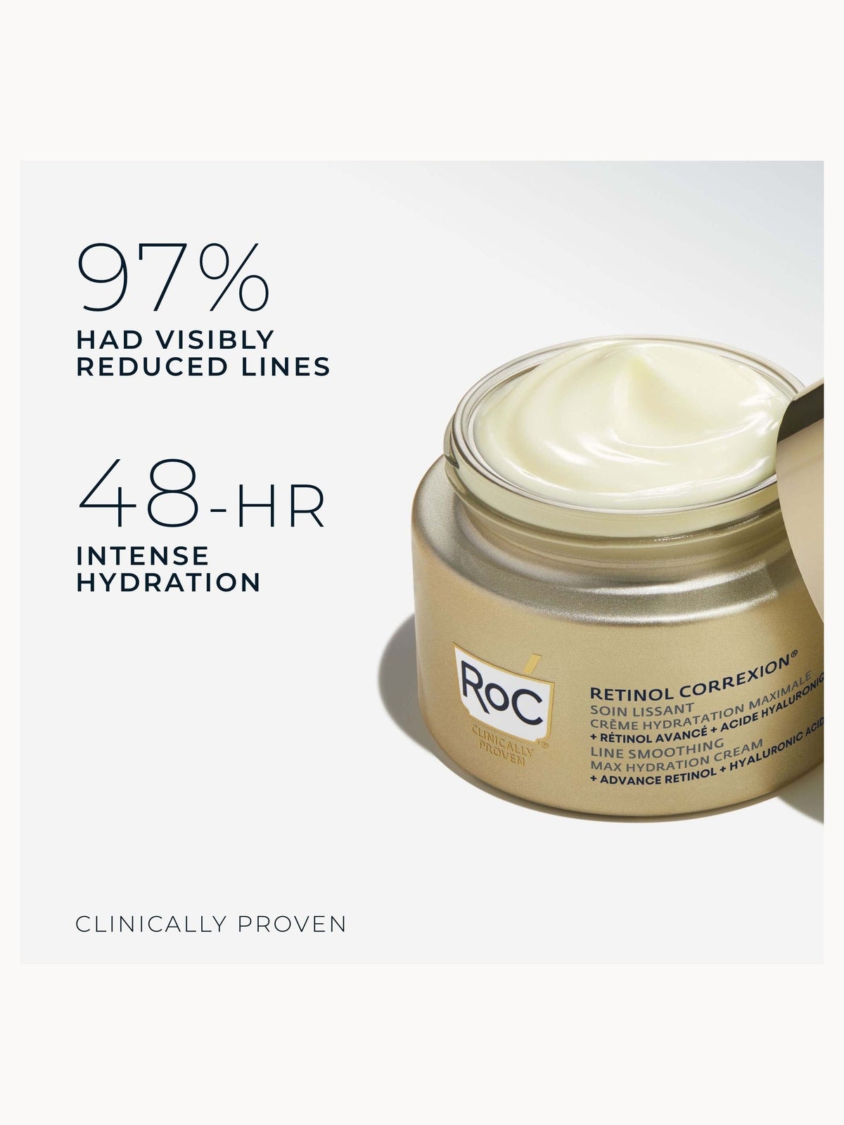 RoC Retinol Correxion Line Smoothing Max Hydration 50ml 3