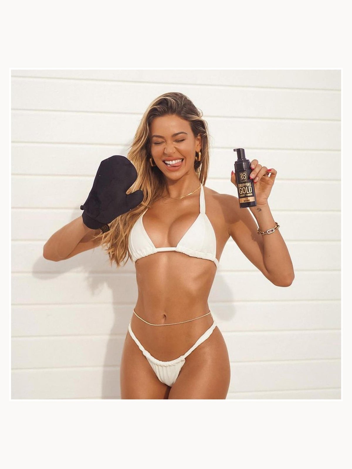 Dripping Gold Luxury Tanning Mitt 2